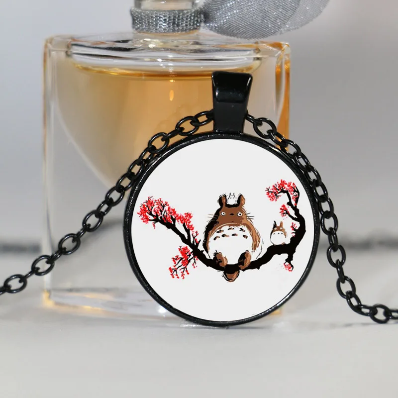 Новое модное ожерелье из круглого стекла в стиле My Neighbor олье Тоторо ghiдоступ Hayao