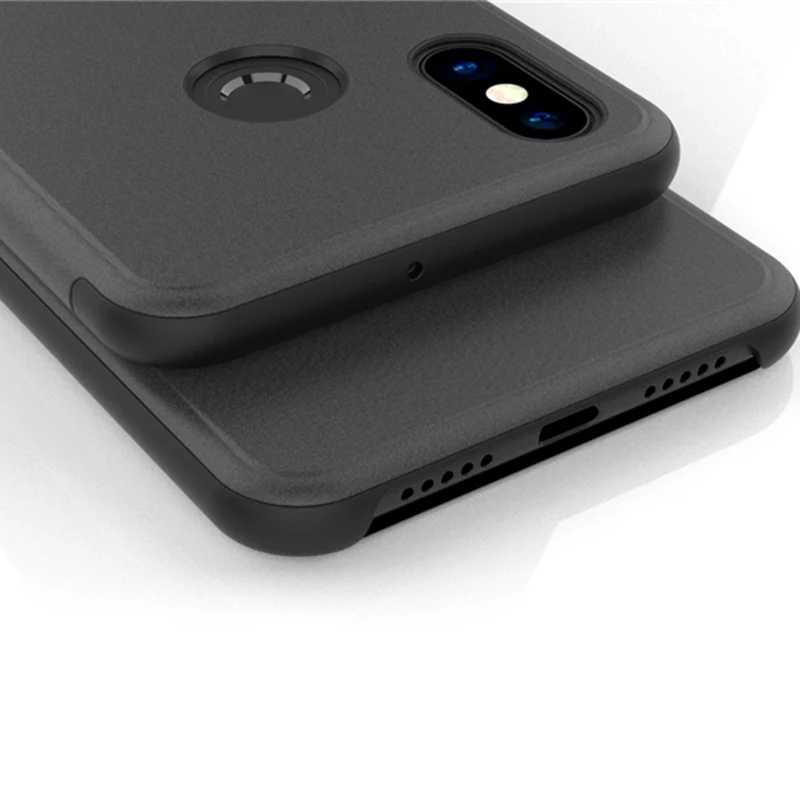 Прозрачный зеркальный чехол из поликарбоната для Xiaomi 5C 5X6 6X8 SE Pocophone F1 Max3 Note 3 Mix2 на Redmi Note 4X5 5 Plus 6 Pro 6A S2