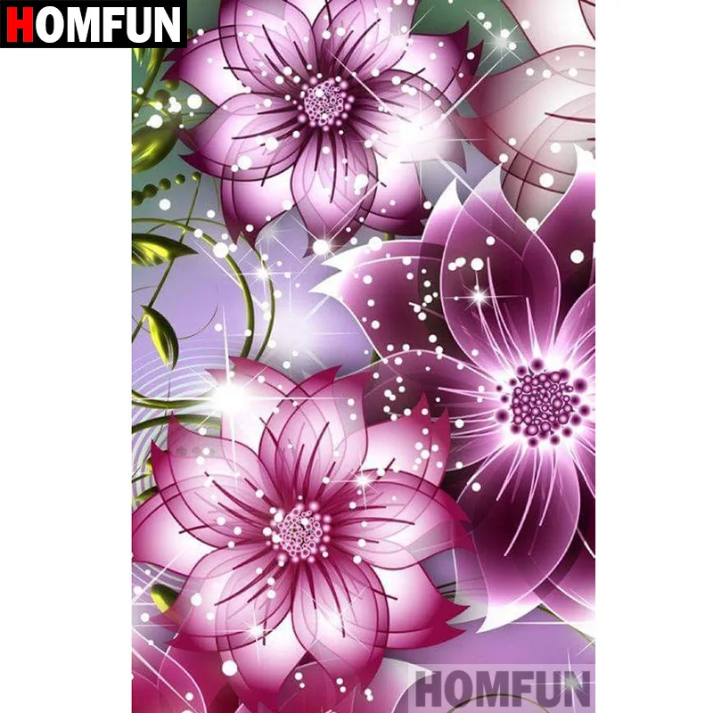 Алмазная 5D картина сделай сам HOMFUN вышивка с квадратными/круглыми стразами