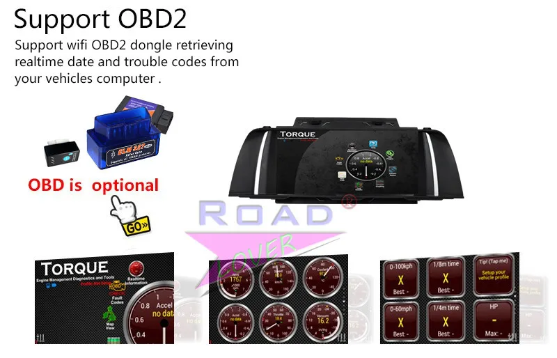 Roadlover 10,2" Android 6,0 ПК автомобиля Media Center игрока для BWM F10 2013-стерео gps навигации Авто Радио 2 Din Magnitol NO DVD