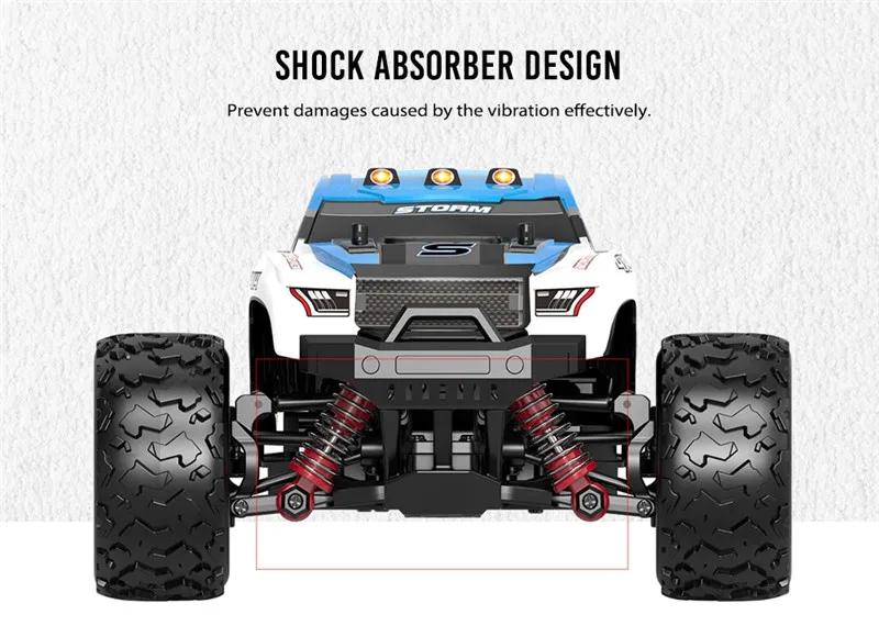 HS 18301/18302 1/18 2,4G 4WD высокая скорость большой ноги RC гоночный автомобиль внедорожный автомобиль игрушки