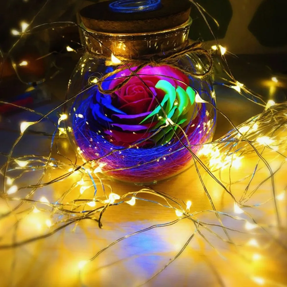 20 LED Battery Powered String Lights 2M Fairy for Christmas Party Decoration Holiday Birthday Gift | Освещение