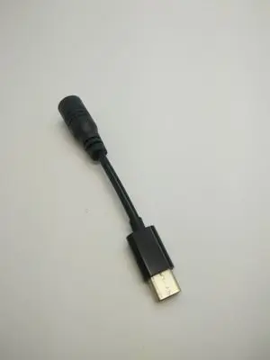 Удлинительный кабель питания с USB 3 1 типа C на DC 5 5*2 мм/MF прямой/угловой тип 20 см