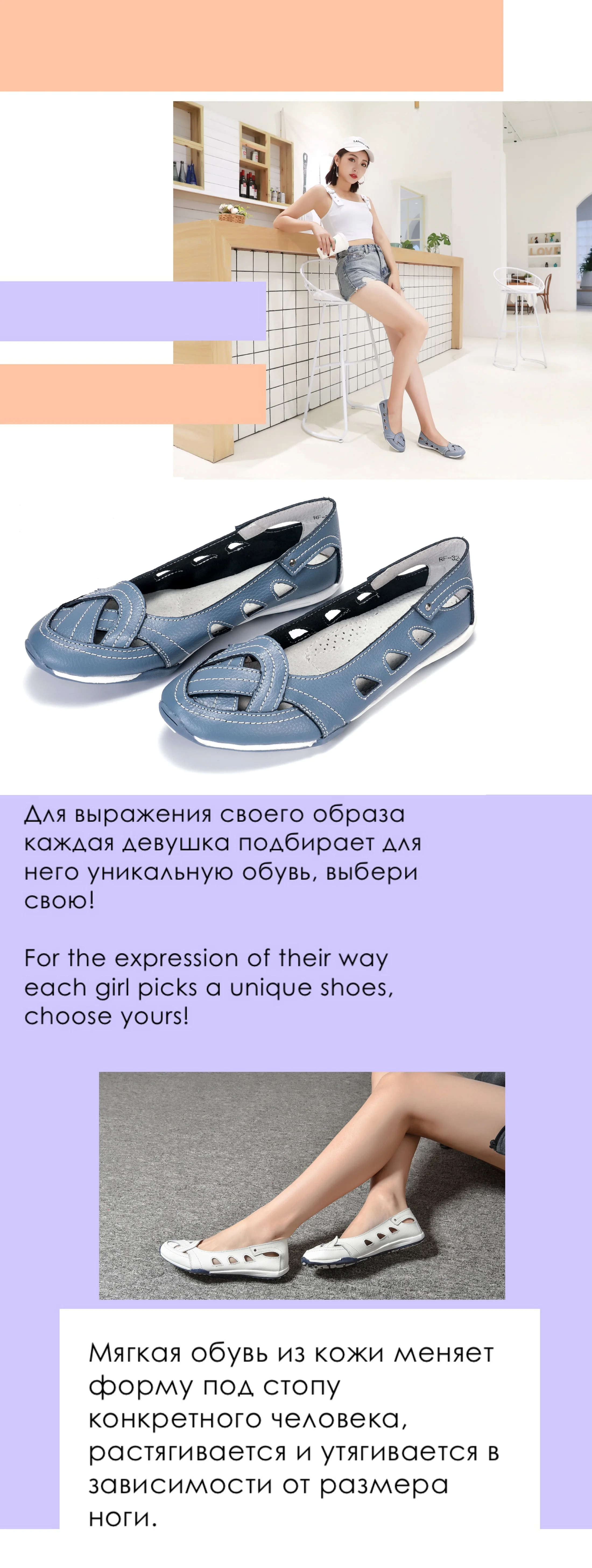 Новые туфли на плоской подошве из натуральной кожи; летние туфли; женская обувь; дешевые брендовые туфли на плоской подошве