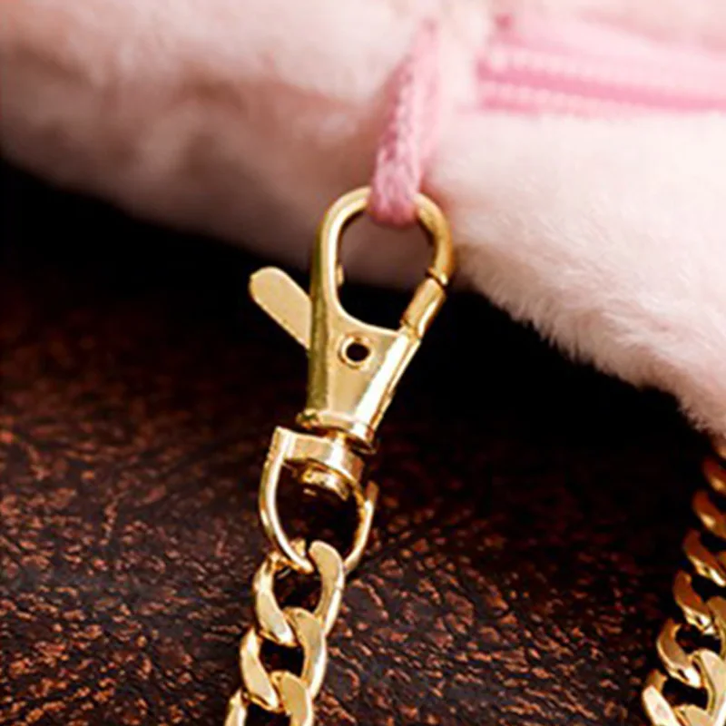 1 шт. 20X20 см Kawaii Pig Wallet Piggy Ass стильный кошелек плюшевая цепочка сумка на плечо сумки