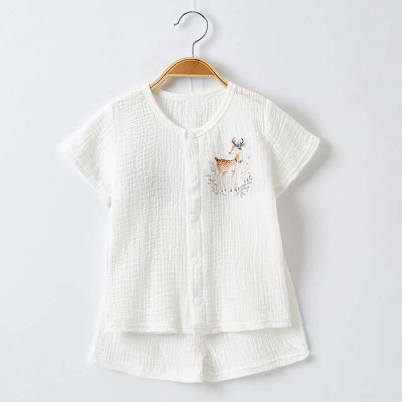 White sets Детская одежда для девочек для комплекты для новорожденных мальчиков хлопковый креп детские летние топы Шорты Детские комплект для мальчиков для девочек детская одежда одежда для новорожденных боди для малышей топ bebe - Цвет: White sets