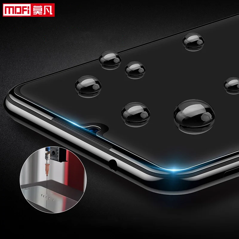 Закаленное стекло для lenovo z6 lite защита экрана полное покрытие полный клей 9H Mofi