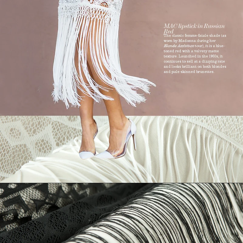 Кружевная ткань с ресницами длина 70 см черная белая вышивкой кисточками бахромой