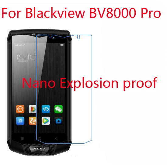 Мягкое стекло нано взрывозащищенное Защитное для экрана телефона Blackview BV8000 Pro BV5000