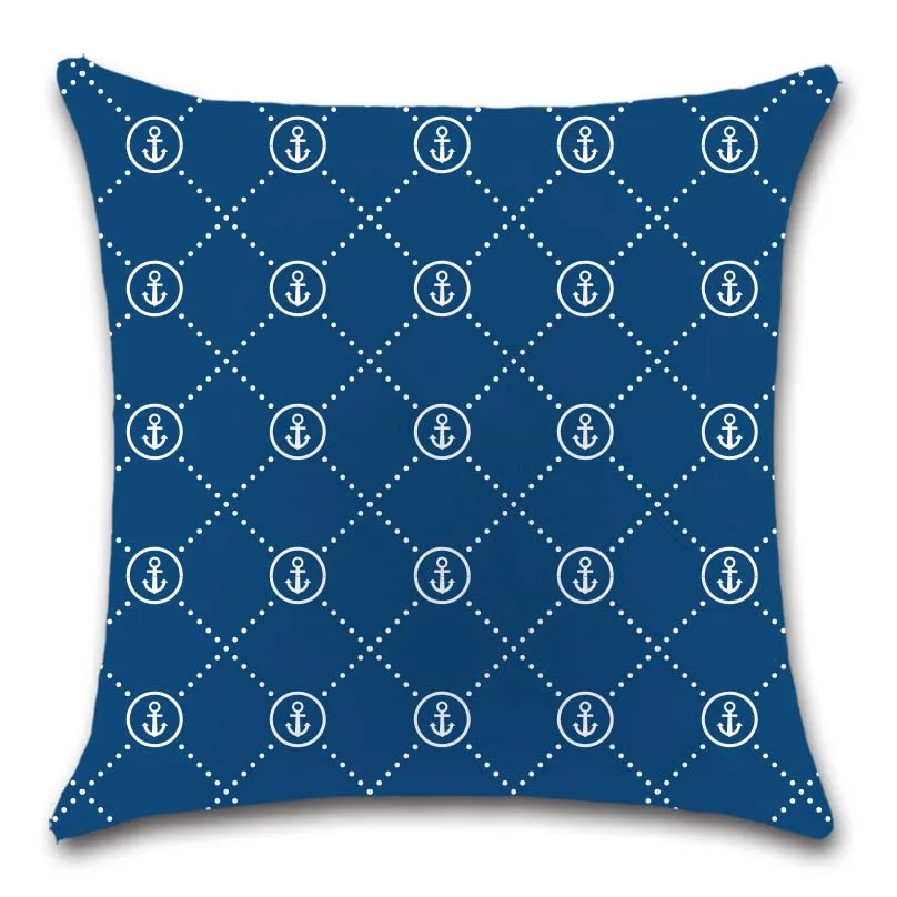 Чехол с геометрическим якорем для детской комнаты декоративное сиденье дома