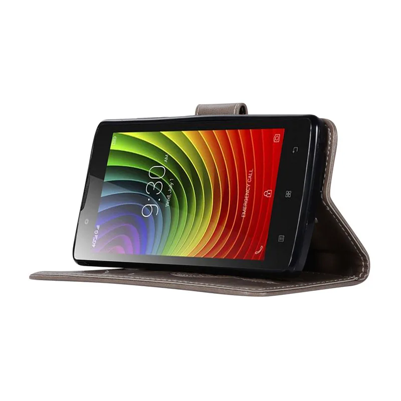 Милый чехол в виде совы для Lenovo A2010 2010a A кожаный силиконовый книжка с откидной