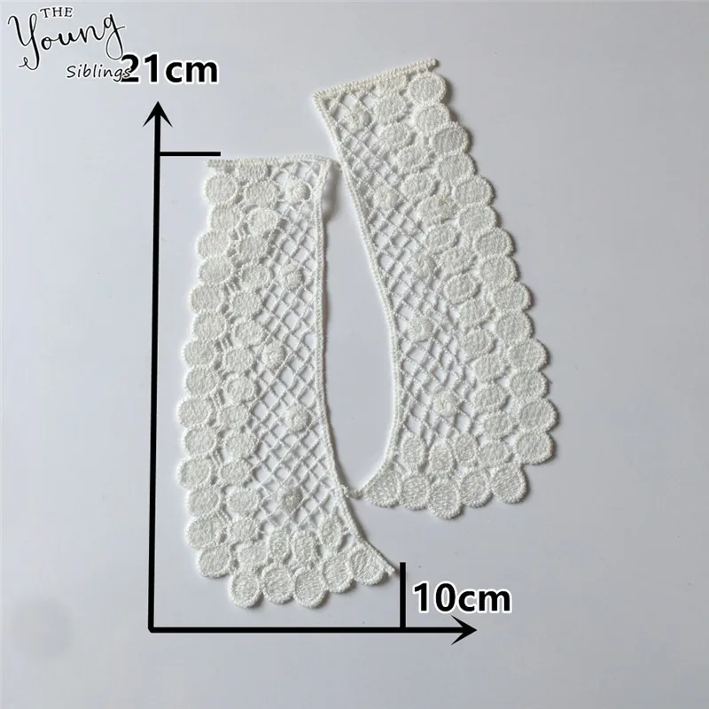 New arrive Embroidery Applique False collar Hollow out DIY Sewing Lace Neckline Fabric Dresses Accessories Supplies YL1704 | Дом и сад