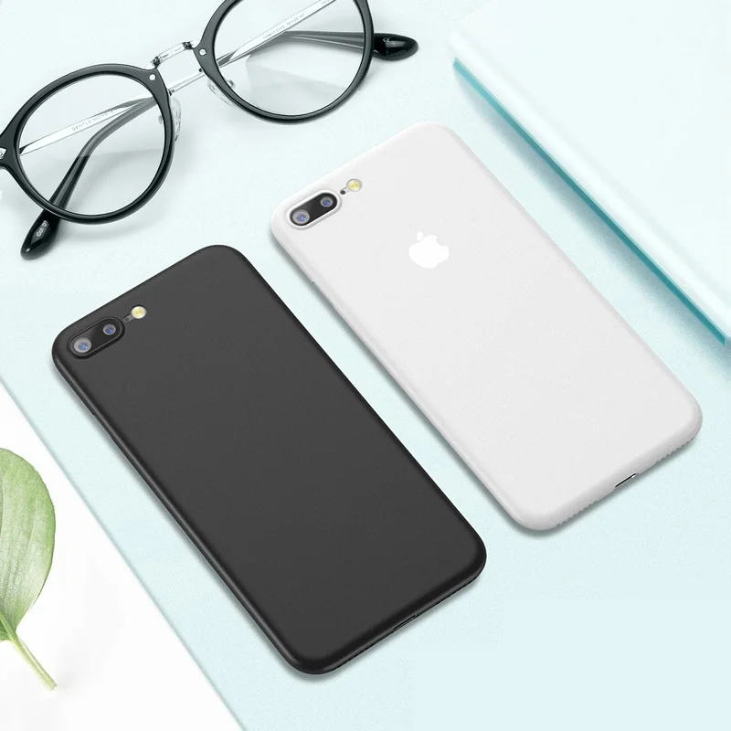 EXUNTON ультра тонкий матовый жесткий чехол для телефона Apple iPhone 7 8 Plus PP 7/8/7 Plus/8 |