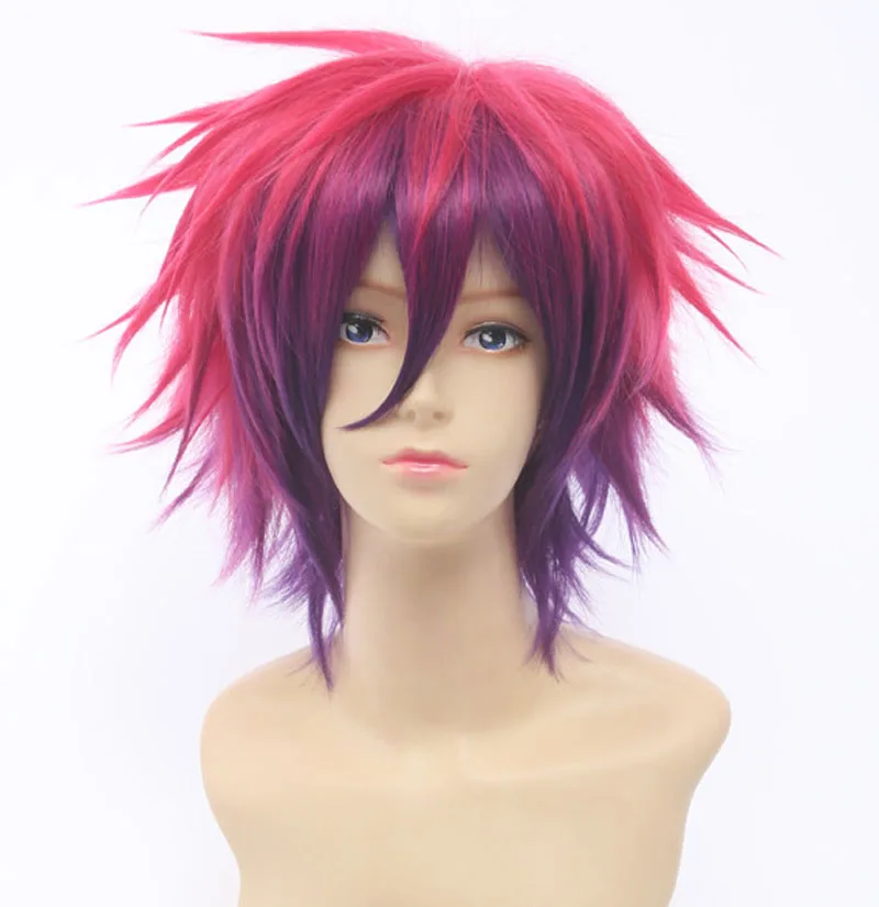 No Game No Life Sora Cosplay Wig Multi-color Short Fluffy Layered Heat Resistant Synthetic Hair Cosplay Wigs + Wig Cap
No Game No Life Sora Cosplay Wig Multi-color Short Fluffy Layered Heat Resistant Synthetic Hair Cosplay Wigs + Wig Cap