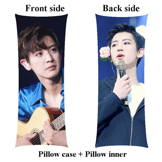 picture Kpop Park Chanyeol long Pillow include inner home hugging body pillow Customize - Цвет: picture