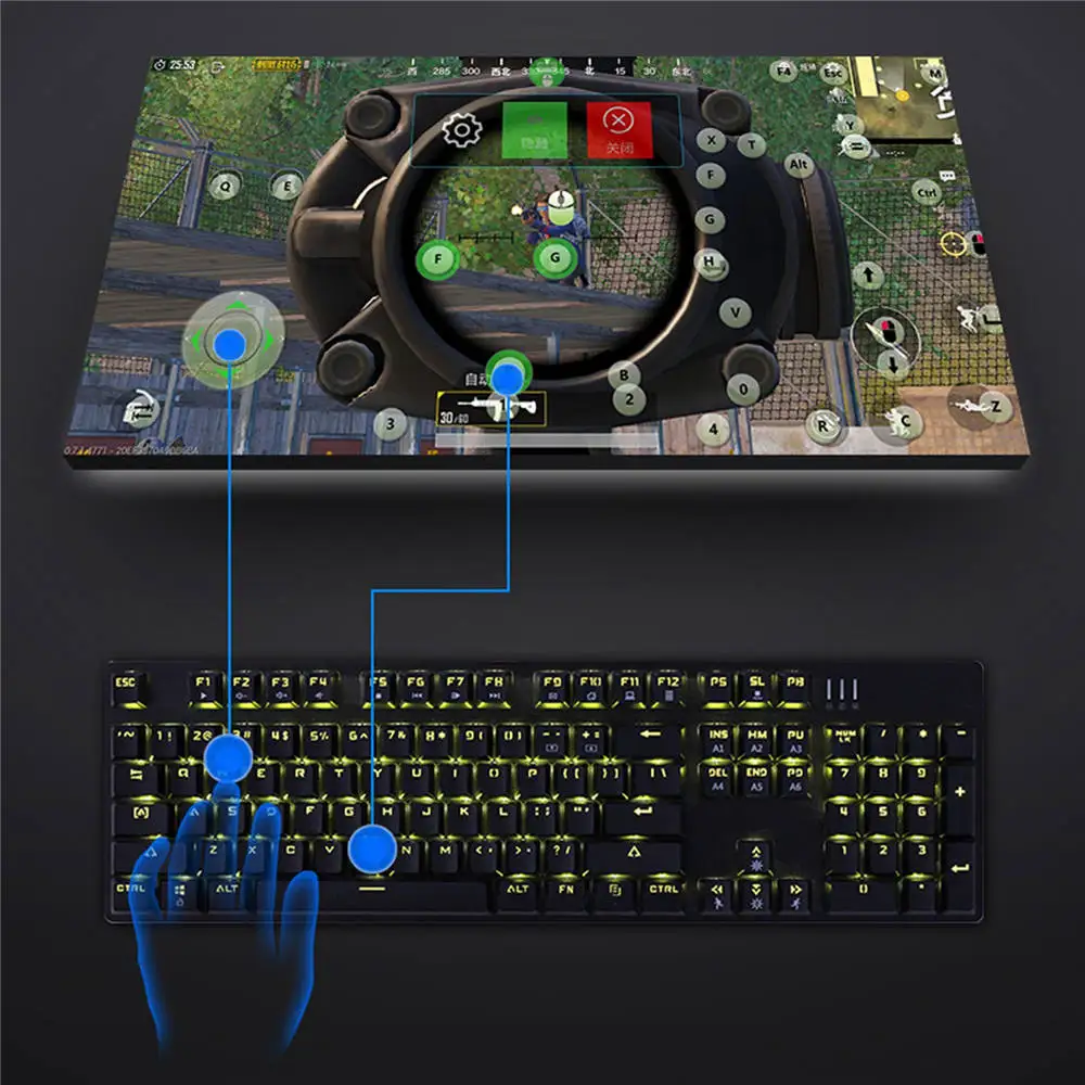 Адаптер конвертер для клавиатуры и мыши док станция Android системы ПК держатель