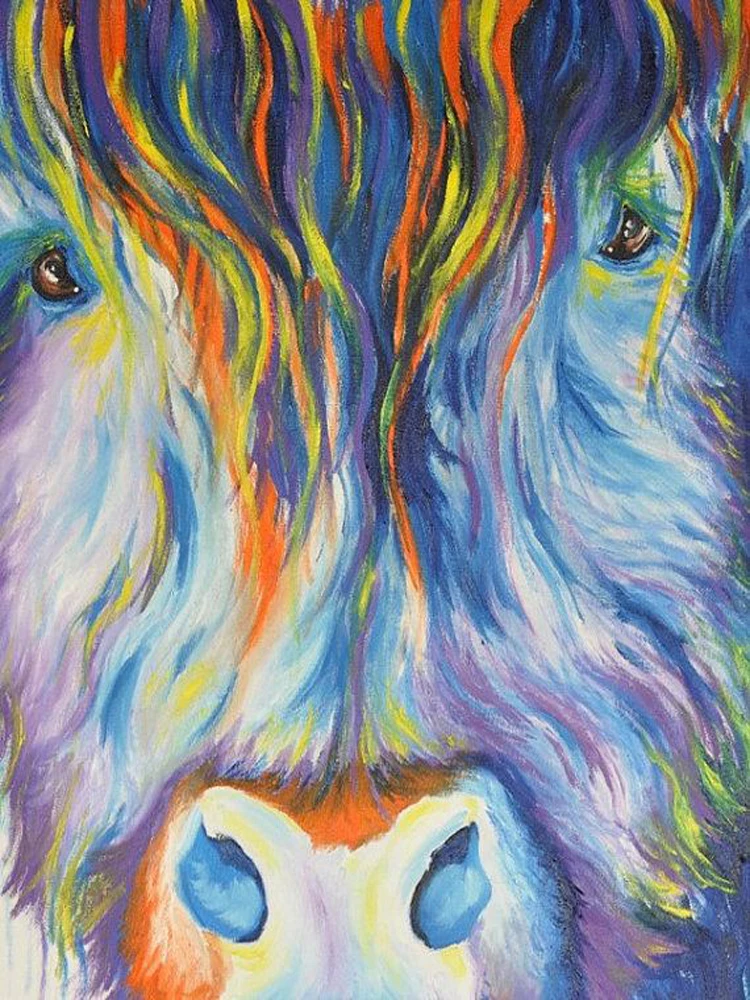 Старинный искусный художник расписанный вручную Высокое качество Абстрактная