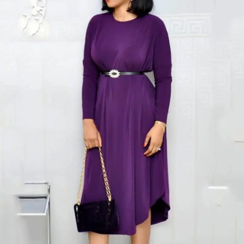 Женское офисное платье в африканском стиле повседневное бархатное с