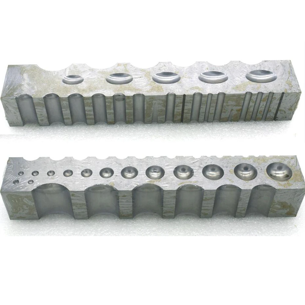 1 шт. стальной Dapping Блок ювелирных изделий формируя Ювелиры металлического Смита