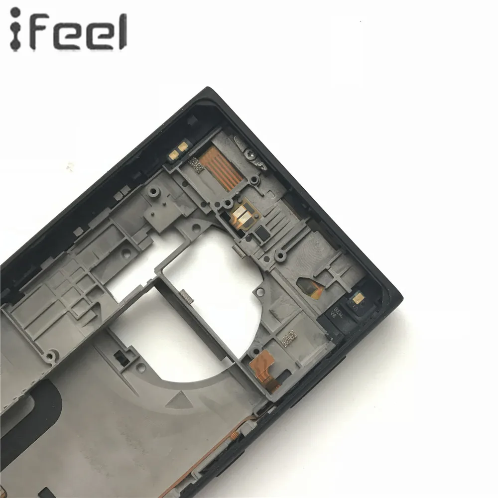 IFEEL для Nokia Lumia 1020 оригинальная задняя крышка батарейного отсека Корпус+ Боковая кнопка громкости питания+ зарядный порт гибкий кабель Запчасти