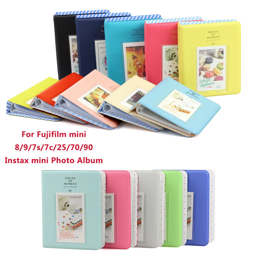 CAIUL 65 карманный Мини Фотоальбом для Fujifilm Instax Mini 7s/8/8