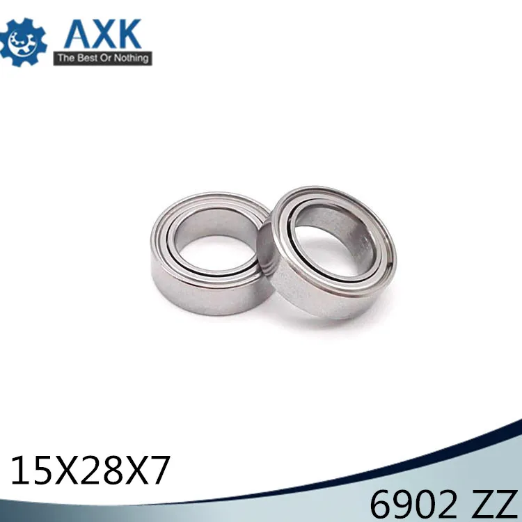 6902ZZ подшипник ABEC 1 (10 шт.) 15x28x7 мм тонкий срез 6902 ZZ шариковые подшипники 6902Z 61902