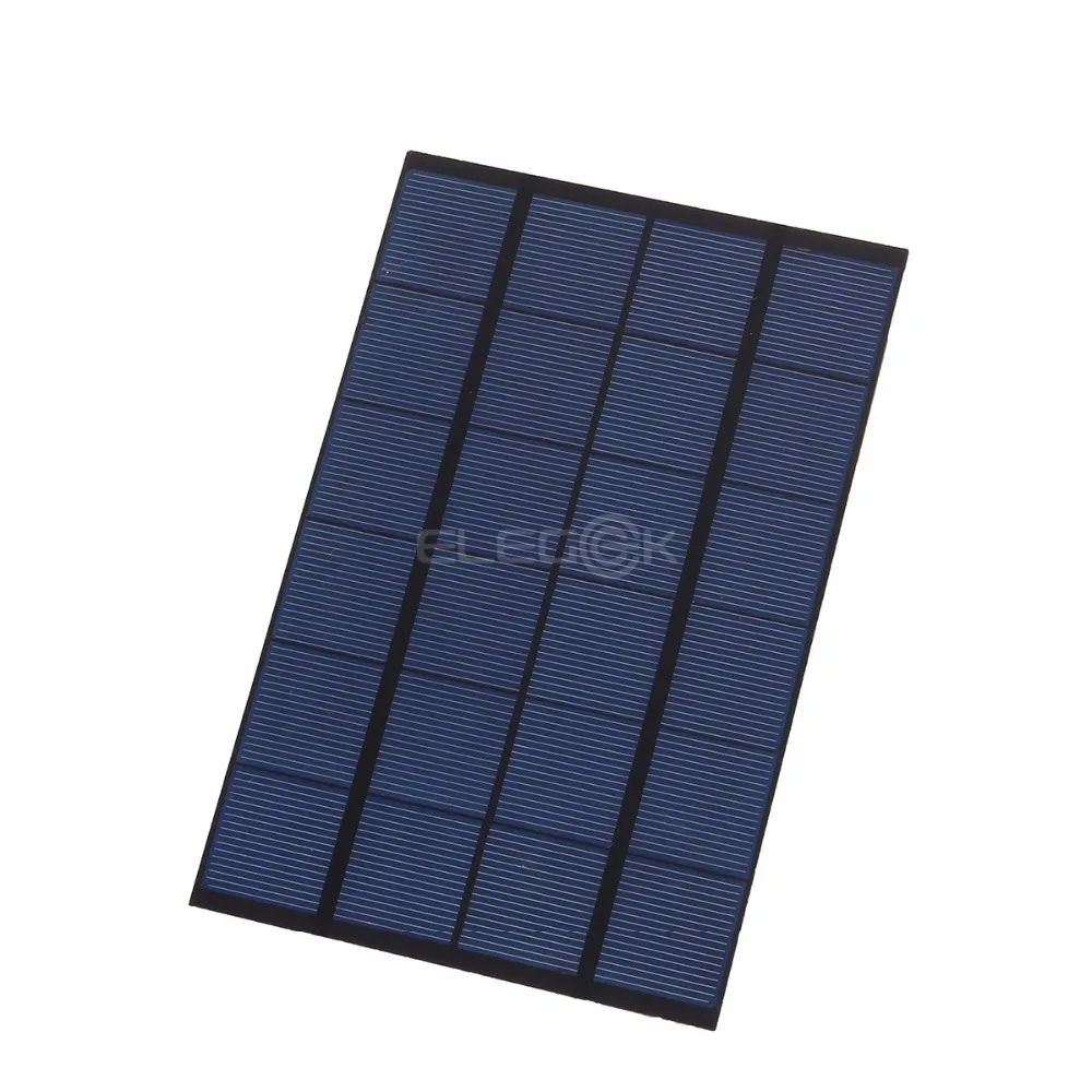 ELEGEEK 4 2 W 6V 200*130 мм DIY солнечных батарей Панель поликристаллический кремний PET + EVA