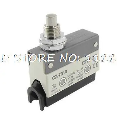 CZ-7310 SPDT Screw Terminals Panel Mount Plunger Basic Limit Switch Microswitch | Обустройство дома