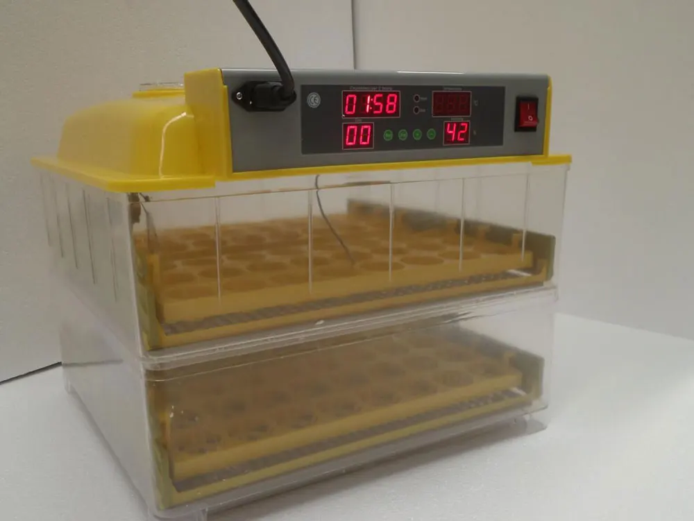 Цифровой СВЕТОДИОДНЫЙ Автоматическая Яйцо Инкубатор Хэтчер Питомнике для