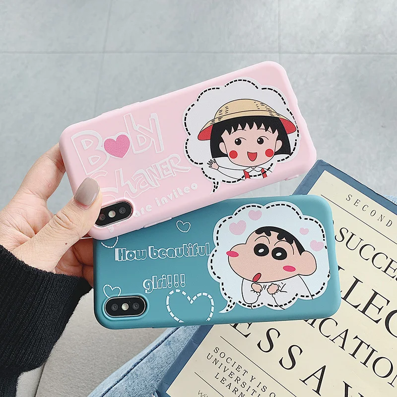 Чехол для мобильного телефона Crayon Shin chan huawei P20 P30 Pro защитный чехол Mate10 Nova4 Chi bi