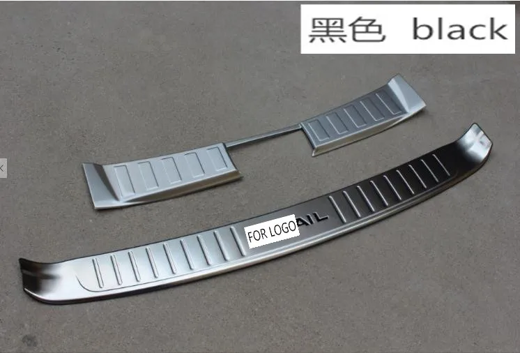 Изгой стальной Задний бампер протектор Подоконник багажник Накладка для Nissan X Trail