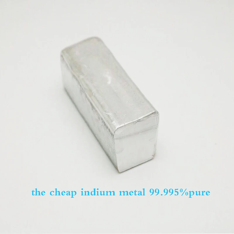 Indium Metal 100Grams 99.99% Pure Indium Metal Free Shipping Cheap Indium Metal