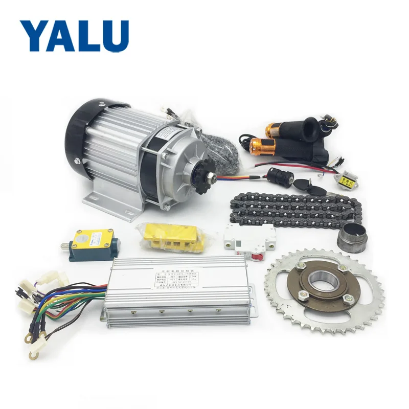 750 W 48 V Электрический Trike Conversion Kit BM1418ZXF UniteMotor трицикл BLDC рикша преобразования