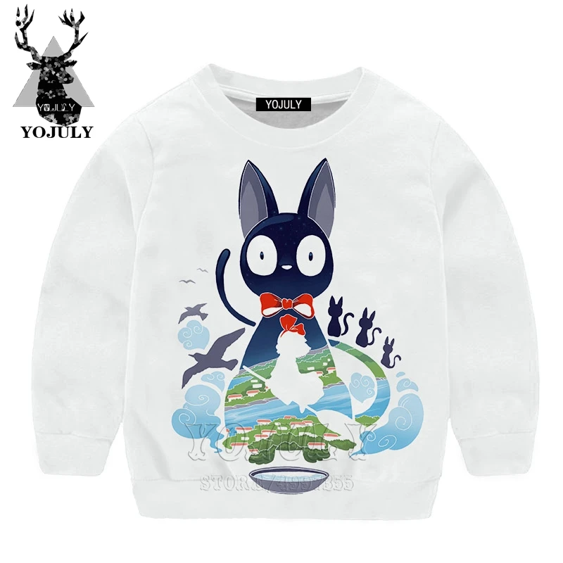 YOJULY Kiki служба доставки Harajuku 3D печать для мальчиков и девочек Подростковая