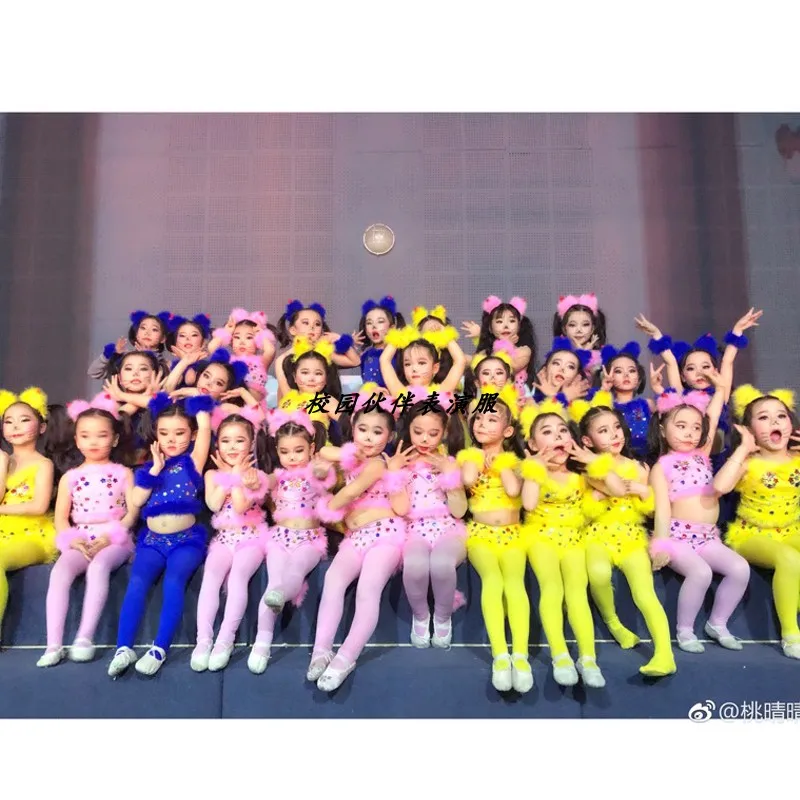 Костюмы котят на Хэллоуин для мальчиков и девочек детская Одежда танцев взрослых