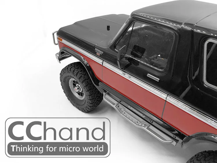 CChand металлическая &quotранчо&quot боковая педаль для фототехники Ford BRONCO RC car toy|Детали