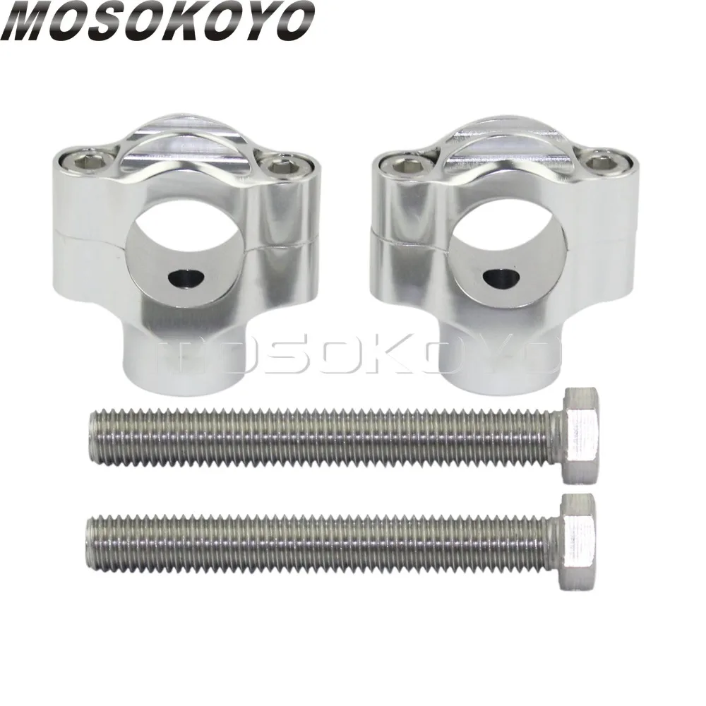 CNC алюминиевая шероховатая рукоятка 1 &quotи 1/4&quot зажим для руля Harley Cafe Racer Honda VTX CB