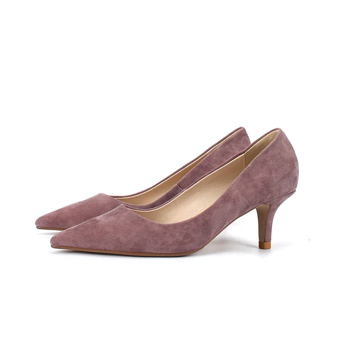 Женские замшевые модельные туфли Arden Furtado розовые серые коричневые телесные