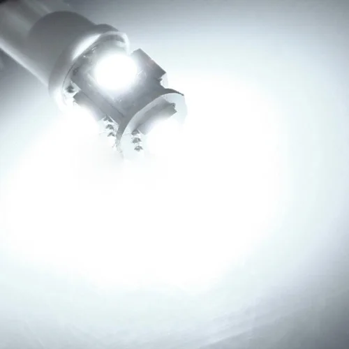 TOYL 100 шт. T10 белая 168 194 501 W5W 5 SMD светодиодный Автомобильная боковая светильник ПА с