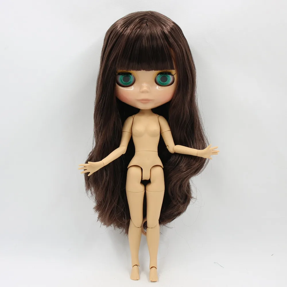 Ледяная кукла DBS Blyth 1/6 bjd коричневая кожа для суставов тела коричневые волосы с