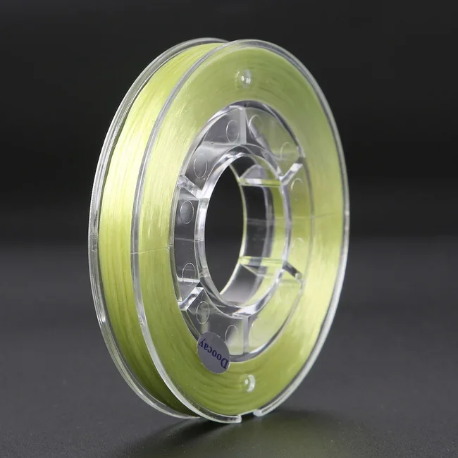 Light Green Хорошее качество 40 м/рулон разные Прозрачные плоские ширина 0,8 мм сильный эластичный стрейч Бисероплетение проволочный Корд с резьбой Струны для DIY ювелирных изделий - Цвет: Light Green
