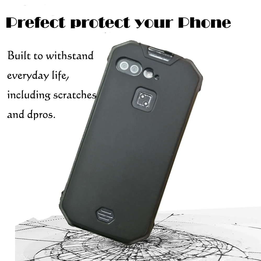 for agm x2 matte black soft silicone tpu back cover case 0 3mm 2 5d 9h clear tempered glass screen protector for agm x2 free global shipping