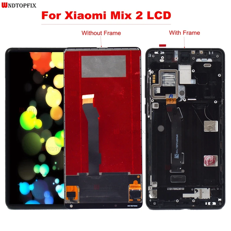 Xiao mi x 2 pantalla LCD + Touch digitalizador con marco 2160x1080 5.99 