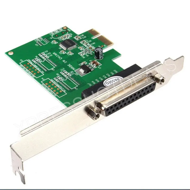 Новый параллельный порт принтера DB25 LPT к PCI E Express Card Converter Adapter Win7|lpt port adapter|pci-e lptlpt