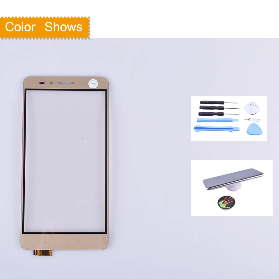 gold with gift Для huawei Honor 5X KIW-L21 Сенсорный экран планшета GR5 KII-L21 KII-L22 KII-L23 KII-L03 KII-L05 сенсорный Панель Сенсор сенсорный Экран - Цвет: gold with gift