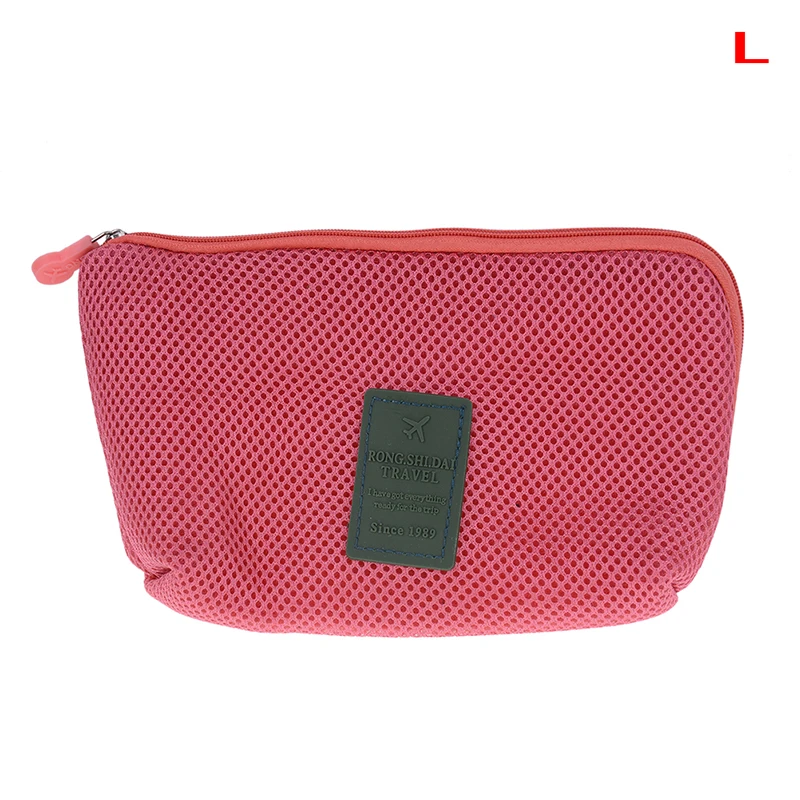Red Large Многофункциональная косметичка, косметичка для путешествий, косметичка, косметичка, чехол, органайзер, сумка для хранения, размер S/L - Цвет: Red Large