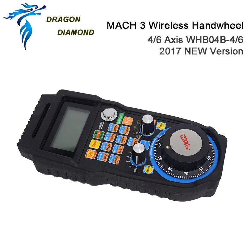 DRAGON DIAMOND XHC CNC беспроводной Маховик Mach3 MPG подвесной маховик для фрезерного станка 4