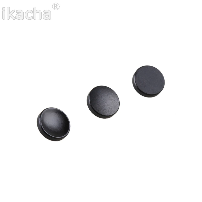 3 шт. кнопка спуска затвора камеры черная плоская выпуклая вогнутая для Canon Nikon Leica