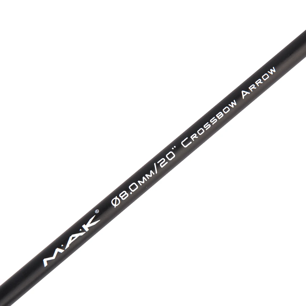 20 Inches Fiberglass Crossbow Arrow Diameter 8.8mm with Rubber Tip for Target Archery Hunting Shooting | Спорт и развлечения