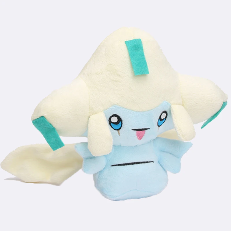 Mimikyu Raichu Lapras Mew Dragonite Charmander Ditto Oddish Togepi Jigglypuff Mudkip Sylveon Snorlax мягкие куклы плюшевые игрушки - Цвет: Jirachi 18CM